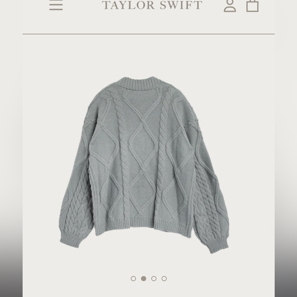 Taylor Swift Authentic TTPD Cardigan M/L NWOT - Picture 4 of 11